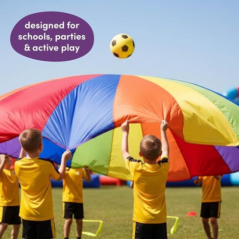 THE TWIDDLERS Rainbow Parachutes 12FT/ 20FT in Kuwait