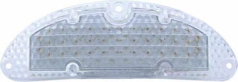 United Pacific Front LED Parking Lights, Clear Lens, Each, Compatible with Chevy Passenger Car 1955 in Saudi Arabia