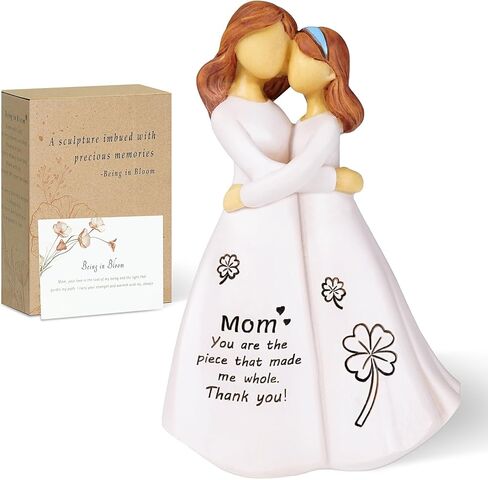 Mom Birthday Gifts: 5.2" Mother and Daughter Resin Figurine - Sentimental Gift for Mom from Daughter - Mother’s Day and Christmas Keepsake in Saudi Arabia