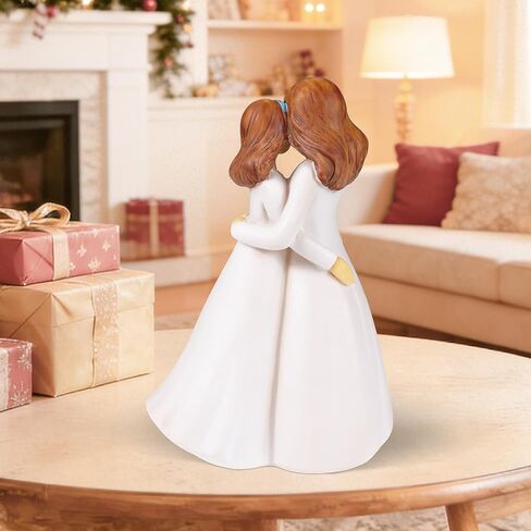 Mom Birthday Gifts: 5.2" Mother and Daughter Resin Figurine - Sentimental Gift for Mom from Daughter - Mother’s Day and Christmas Keepsake in Saudi Arabia