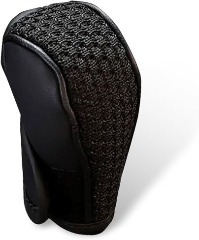 Gear Shift Knob Cover, Universal Anti-Slip Shift Knob Protector for Cars, SUVs and Trucks, Car Interior Decorative Accessory (Black) in Saudi Arabia
