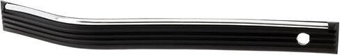 استبدال شريط تأثير المصد الأمامي جانب الركاب يناسب GMC C/K 2500/3500 ديزل V8 (6.2L/6.5L) (قطعتان، أسود مع شريط كروم) in Kuwait