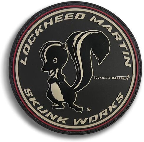 رقعة Bunker 27 Skunk Works® مقاس 3.5 بوصة PVC - رقعة معنويات الطيران - مرخصة رسميًا من Lockheed Martin® in Saudi Arabia