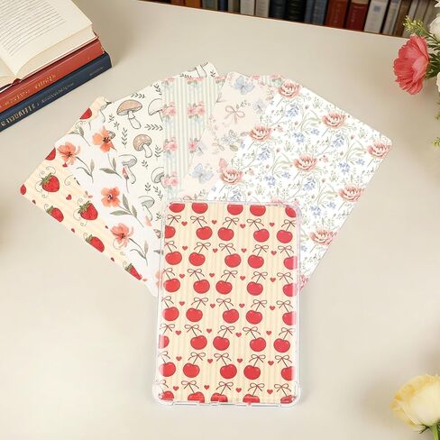 12 قطعة من ورق البطاقات مقاس 6.2 × 4.3 بوصة للقارئ الإلكتروني، وإدراج للحافظة الشفافة، و1 قطعة سحرية لقابس الغبار، و1 سحر سلسلة، وغطاء خلفي للقارئ الإلكتروني على شكل زهرة للقارئ الإلكتروني الأساسي in Kuwait