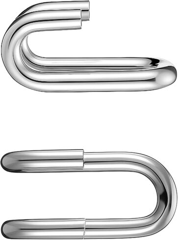 10 Pack Tire Chains Hooks Snow Heavy Duty 1/4" Cross Chains Hook Stainless Steel Chain Repair Hook for Light Trucks and Suv in Saudi Arabia