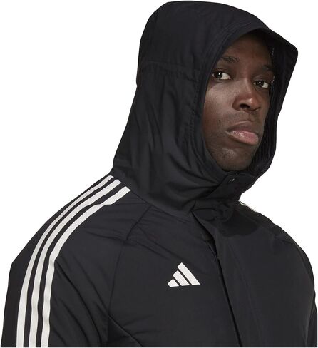 adidas Soccer Condivo 22 Stadium Parka Jacket - Water-Repellent, Adjustable Hood and Cuffs,100% Recycled Materials in Saudi Arabia