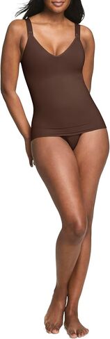 SPANX ASSETS V-Neck Cami - Seamless - Lightweight Shapewear - 360 Shaping - Tummy-Smoothing - Adjustable Straps in Saudi Arabia