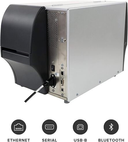ZEBRA ZT411 203 dpi Thermal Transfer Industrial Printer Print Width 4 Inches Features Serial, USB, Ethernet, and Bluetooth Connecting Options - ZT41142 JTTANDS in Saudi Arabia
