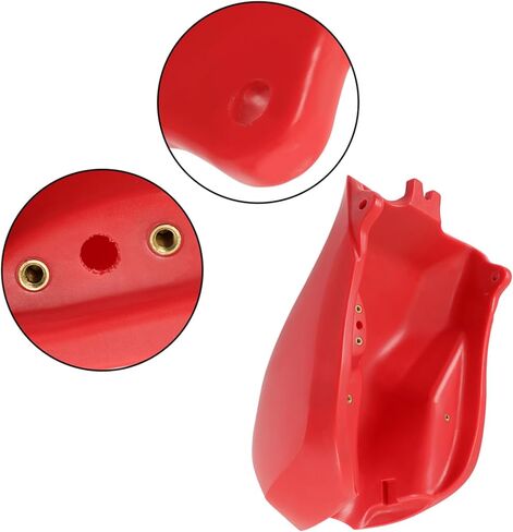 LABLT Plastic Gas Fuel tank Red Replacement for Honda ATC250 Atc 250SX 1985-1987 in Saudi Arabia