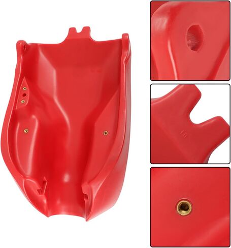 LABLT Plastic Gas Fuel tank Red Replacement for Honda ATC250 Atc 250SX 1985-1987 in Saudi Arabia