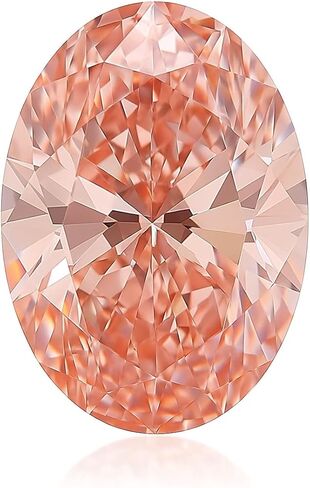 2.50 قيراط من ألماس Lab Grown Diamond، VS1 قطع بيضاوي فاخر من الألماس الوردي السائب لصناعة المجوهرات الثمينة | خواتم الخطبة، القلادة، السوار والقلادة in Kuwait