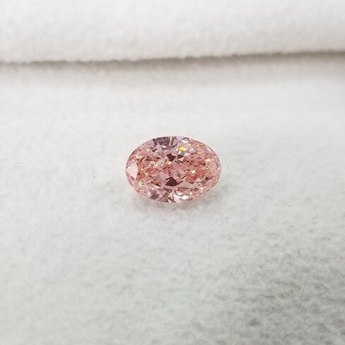 2.50 قيراط من ألماس Lab Grown Diamond، VS1 قطع بيضاوي فاخر من الألماس الوردي السائب لصناعة المجوهرات الثمينة | خواتم الخطبة، القلادة، السوار والقلادة in Kuwait