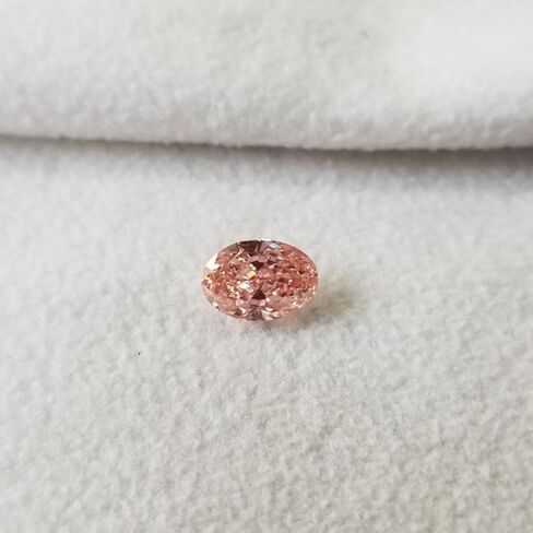 2.50 قيراط من ألماس Lab Grown Diamond، VS1 قطع بيضاوي فاخر من الألماس الوردي السائب لصناعة المجوهرات الثمينة | خواتم الخطبة، القلادة، السوار والقلادة in Kuwait