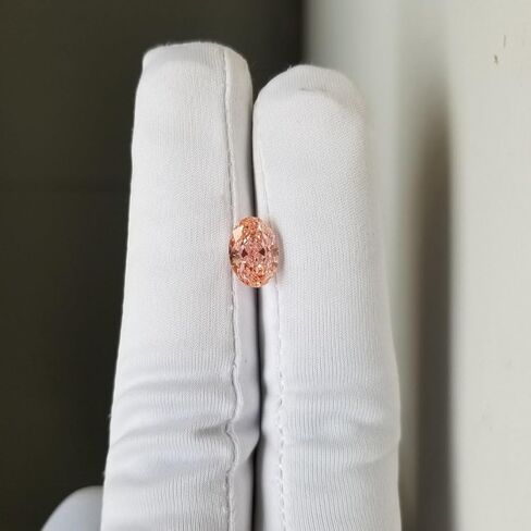 2.50 قيراط من ألماس Lab Grown Diamond، VS1 قطع بيضاوي فاخر من الألماس الوردي السائب لصناعة المجوهرات الثمينة | خواتم الخطبة، القلادة، السوار والقلادة in Kuwait