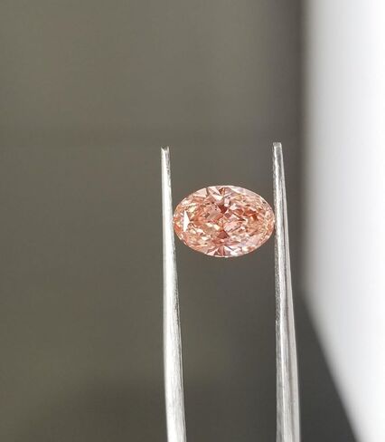 2.50 قيراط من ألماس Lab Grown Diamond، VS1 قطع بيضاوي فاخر من الألماس الوردي السائب لصناعة المجوهرات الثمينة | خواتم الخطبة، القلادة، السوار والقلادة in Kuwait