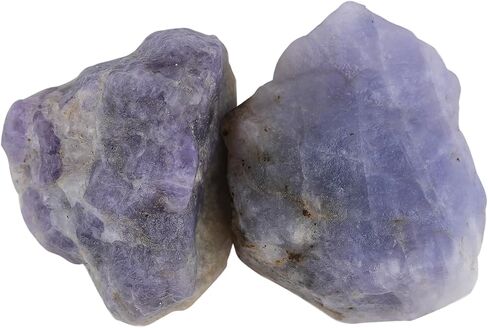 قطعتان من بلورات هاكمانيت الطبيعية التفاعلية للأشعة فوق البنفسجية، أحجار خام، أحجار كريمة خشنة بالجملة، مستلزمات صناعة المجوهرات، كابينة، تلميع، قطع، صناعة يدوية، الحرف اليدوية، مجموعة الأحجار الكريمة (20+ مم) in Kuwait