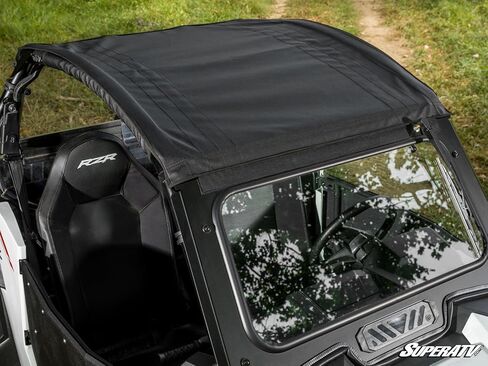 SuperATV Polaris RZR Trail S 900 Primal Soft Top Roof Black in Saudi Arabia