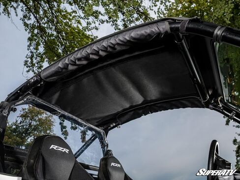 SuperATV Polaris RZR Trail S 900 Primal Soft Top Roof Black in Saudi Arabia