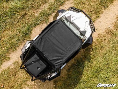 SuperATV Polaris RZR Trail S 900 Primal Soft Top Roof Black in Saudi Arabia