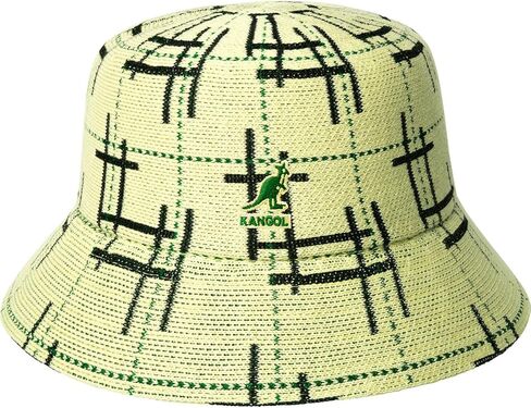 Kangol Broken Tartan Lahinch Bucket Black Multi S in Saudi Arabia