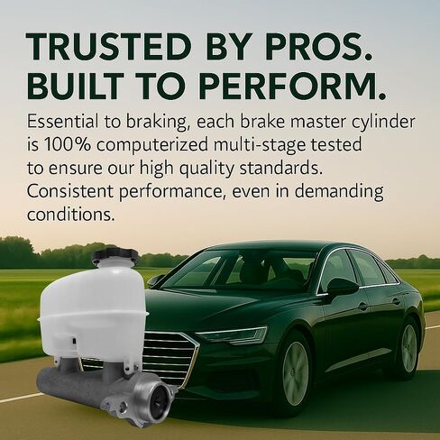 أسطوانة الفرامل الرئيسية الممتازة ذات الجودة العالية مع الخزان NM4071 - متوافقة مع 2004-2007 Ford/Mercury (Sable,Taurus) in Kuwait