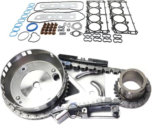 مجموعة حشية رأس الأسطوانة البديلة تناسب كرايسلر 300 5.7L V8 2005-2006 (تصميم قديم، مع شداد) يوصى باستبدال مسمار الرأس in Kuwait