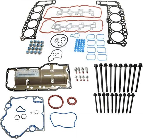 مجموعة حشيات رأس الأسطوانة البديلة المتوافقة مع دودج رام 1500 ودورانجو 4.7 لتر V8 SOHC (بدون مخرج عالي) in Saudi Arabia