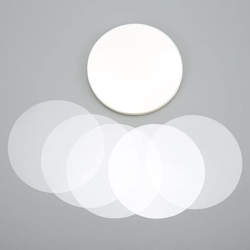 Keenso Badge Film, PVC Material Transparent Protective Sheets for DIY Pin Buttons and Fridge Magnets, 100Pcs Set with Customizable Protection (37MM) in Saudi Arabia