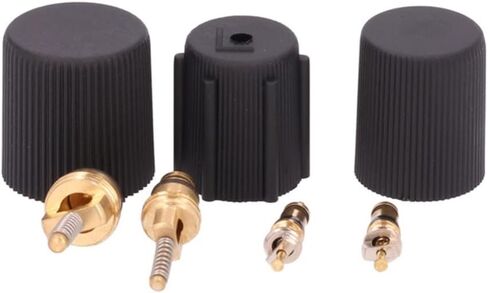 Replacement A/C Service Caps and Valve Core Seal Kit fits Cadillac XLR V8 4.4L Supercharged (2006-2009) in Saudi Arabia