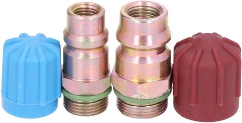 Replacement A/C Caps and Valve Core Seal Kit fits BMW 318i 318is 318ti Z3 (4-Cyl 1.81.9L) in Saudi Arabia