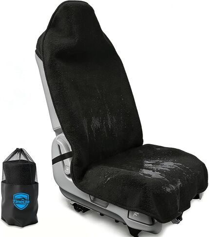 Washable Non-Slip Seat Protectors, Waterproof Car SUV Truck Towel Seat Cover, Universal Car Protective Front Seats Covers for Gym Workout, Running, Swimming, Beach and Hiking in Saudi Arabia