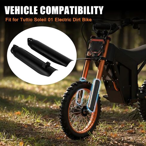 غطاء حماية للشوكة الأمامية من EBike للدراجة الترابية الكهربائية Tuttio Tutti Soleil 01، أسود in Kuwait