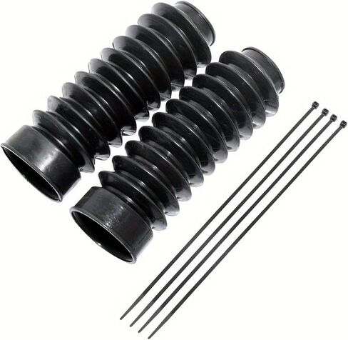 49mm Front Fork Rubber Gaiters Boots Shock Absorber Dust Cover for Harley Dyna in Saudi Arabia