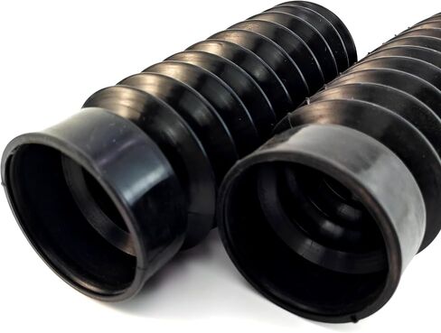 49mm Front Fork Rubber Gaiters Boots Shock Absorber Dust Cover for Harley Dyna in Saudi Arabia