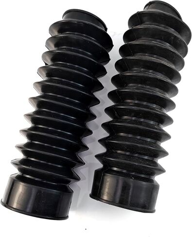 49mm Front Fork Rubber Gaiters Boots Shock Absorber Dust Cover for Harley Dyna in Saudi Arabia