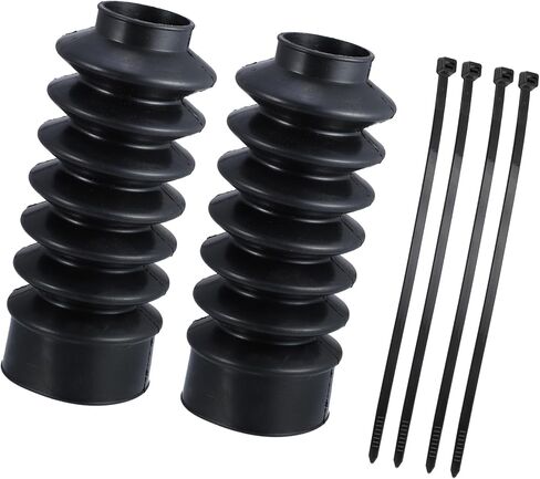 2 Pcs Motorcycle Front Fork Guards Covers Shock Absorbers Boots 39mm Universal for Harley Sportster XL883 1200 for ATV UTV Automotive Parts in Saudi Arabia