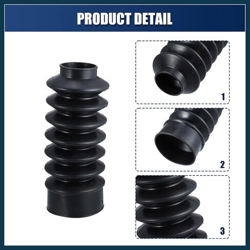 2 Pcs Motorcycle Front Fork Guards Covers Shock Absorbers Boots 39mm Universal for Harley Sportster XL883 1200 for ATV UTV Automotive Parts in Saudi Arabia