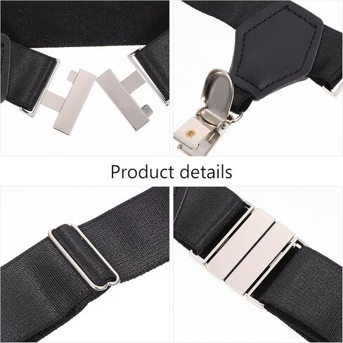 Ciieeo Adjustable Black Elastic Leg, Charming Nylon Suspender Strap for Women, Practical Dress Accessory and Thigh-high Stockings in Kuwait