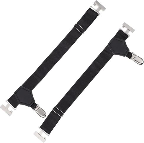 Ciieeo Adjustable Black Elastic Leg, Charming Nylon Suspender Strap for Women, Practical Dress Accessory and Thigh-high Stockings in Kuwait