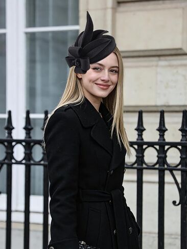 Wool Berets for Women,Stylish French Beret Hats for Girls Lady Painters Hat,Solid Color Fascinators Hats in Saudi Arabia