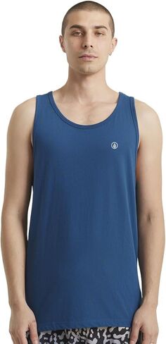 Volcom Men's Solid Heather Tank Top – Soft Cotton Blend, Modern Fit in Saudi Arabia