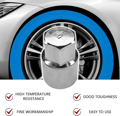 Wheel Lock Key Lug Nut Key, Professional Anti-Theft Locking Lug Nut Removal Tool Key for Toyota Lexus Camry Corolla Wheel Locks Lug Nuts Installation & Removal, D-Wheel Nut Removal Socket in Saudi Arabia