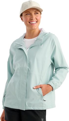 HUK womens Storm Heavy Duty Jacket 2.0, Waterproof, Windproof, Breathable Rain Coat for Women in Saudi Arabia