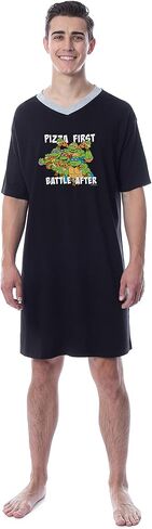 INTIMO Teenage Mutant Ninja Turtles Mens' Character Sleep Pajama Dress Shirt in Saudi Arabia