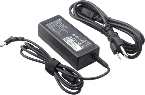 65W Blue Tip Charger Charger متوافق مع HP 250 255 256 240 245 245 G7 G8 G10 لـ HP EliteBook 640 645 650 655 G9 G10 830 835 840 845 850 855 G6 G7 TPN-LA14 ADAPTER AC (NEW)) in Saudi Arabia