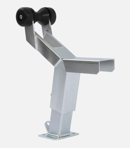 Adjustable Short Nose Boat Trailer Winch Stand with Roller Universal Galvanized in Saudi Arabia
