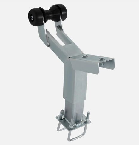 Adjustable Short Nose Boat Trailer Winch Stand with Roller Universal Galvanized in Saudi Arabia