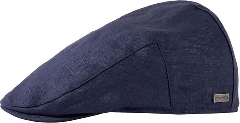قبعة مسطحة من الكتان للرجال 100% من TOP-EX مقاس XL/XXL مع بطانة من القطن قبعات موزع الصحف للصيف in Saudi Arabia
