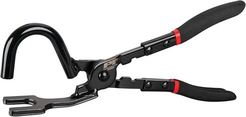 Performance Tool W80687 Exhaust Hanger Pliers - Cushion Grips, Remove Rubber Exhaust Hanger Supports, Cars, Trucks, Universal Fit, Black in Saudi Arabia