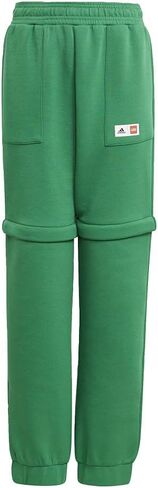 adidas x Classic Lego® Two-in-One Slim Pants Kids', Green, Size L in Kuwait
